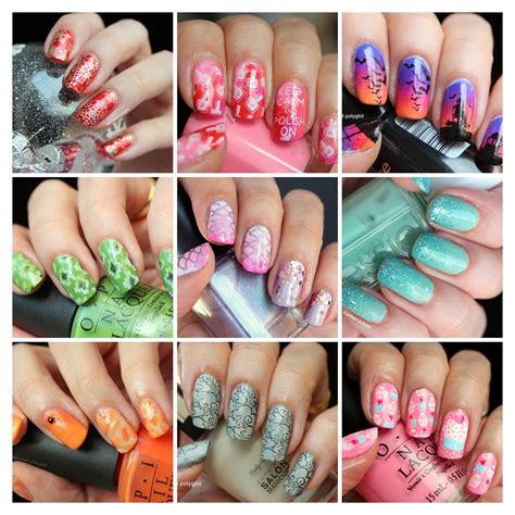 Nail Art │ 50+ Nail Art designs [Challenge Roundup] / Polished Polyglot