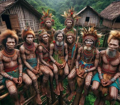 Korowai tribe kills people possessed by demons and eats them