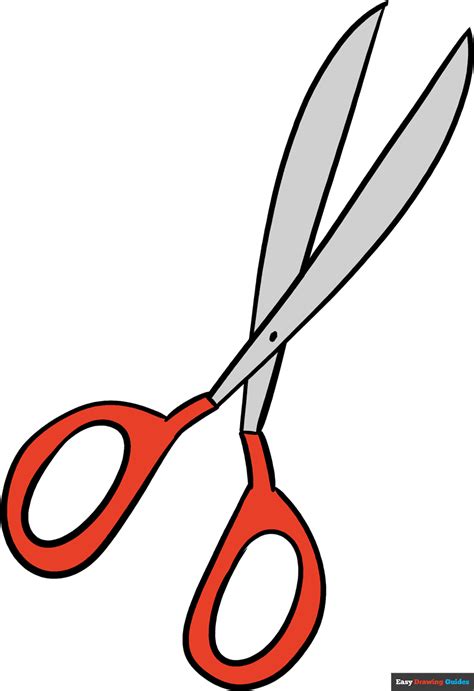 How To Draw Scissors Really Easy Drawing Tutorial - vrogue.co