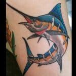 60+ Blue Marlin Tattoo Ideas & Meanings