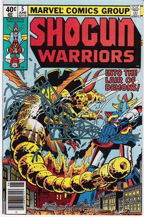 The Dork Review: Rob's Room: Shogun Warriors Comic Covers (1979)