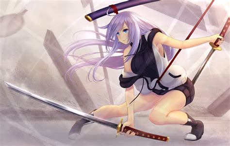 Wallpaper girl, sword, stand, koko (koko3) images for desktop, section ...