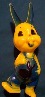 Vintage Hard Plastic Easter Rabbit | 6 1/2 inches tall | Dave | Flickr