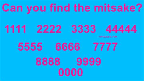 Spot The Mistake Picture Puzzle | Genius Puzzles