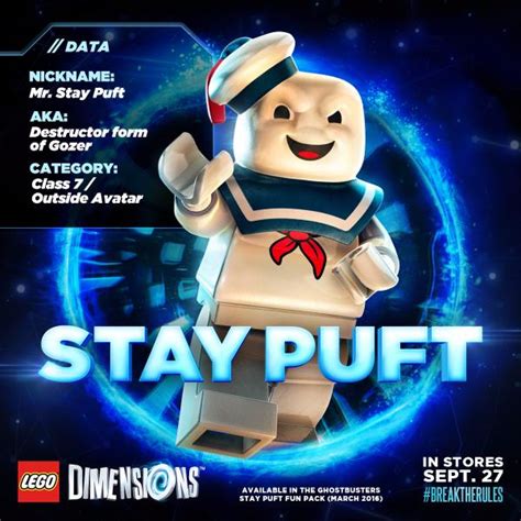 Stay Puft/Gallery | LEGO Dimensions Wiki | FANDOM powered by Wikia