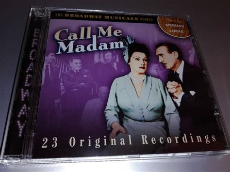 Call Me Madam: The Broadway Musicals Series (CD.. (407908901) ᐈ Köp på ...