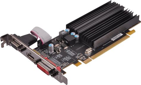 XFX AMD Radeon HD 5450 1GB GDDR3 VGA/DVI/HDMI Tarjeta de Video de bajo Perfil para PCI-Express ...