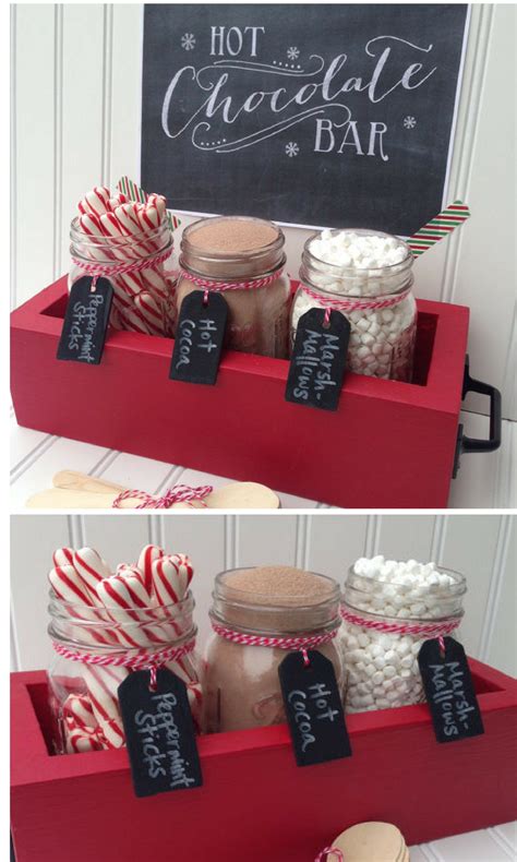 Hot Chocolate Bar Station.This fun, hot cocoa bar station is perfect for any party. Keep you ...