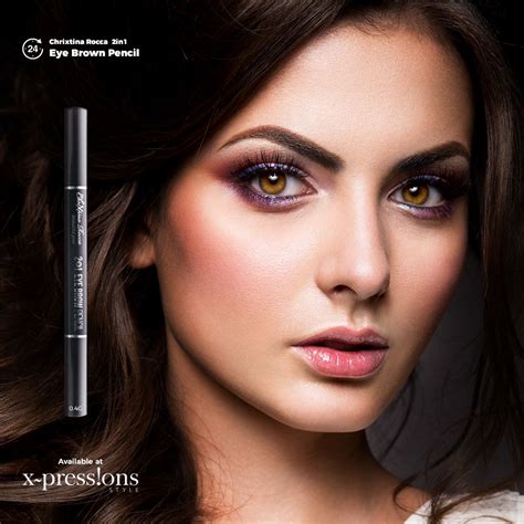 Electrify your eyes with Chrixtina Rocca eye brown pencil 👉 https://www.xpressionsstyle.com/ae ...