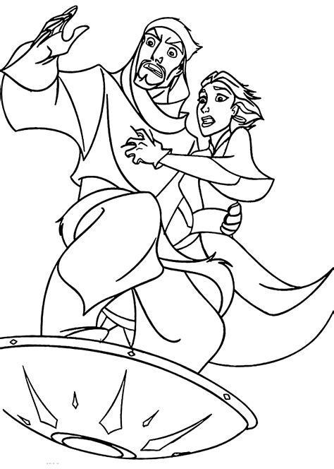 Sinbad coloring pages for kids, printable free | Cartoon coloring pages ...