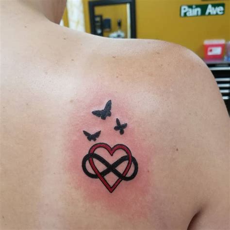 Share more than 84 heart shaped infinity tattoo best - in.cdgdbentre