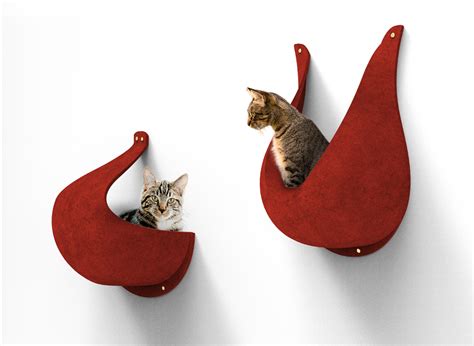 Modern Cat Climbing Wallscapes from BAUBAU | Cat climbing, Modern cat, Cat furniture design