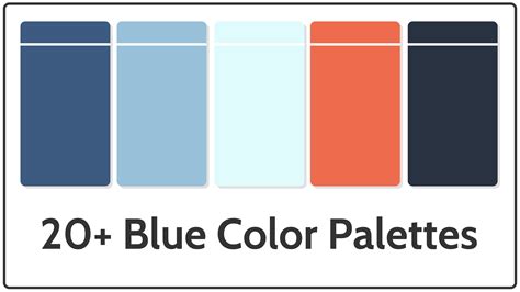 20+ Best Blue Color Palettes for 2024 - Venngage