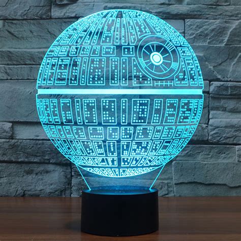 3D Star Wars Death Star LED Desk Lamp / Night Light