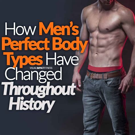 How Men's Perfect Body Types Have Changed Throughout History