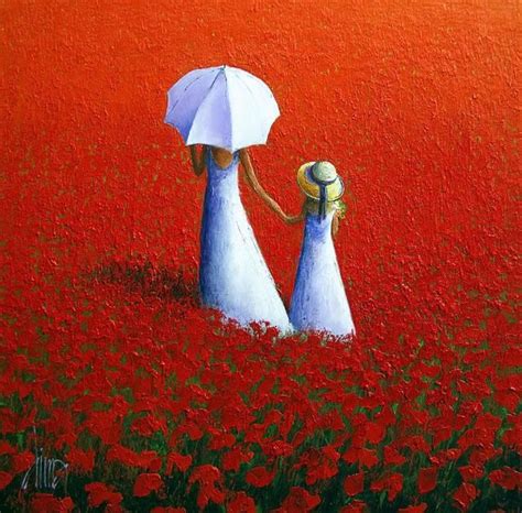 Dima Dmitriev, Russian Impressionist painter Illustrations, Illustration Art, Gouache, Mother ...