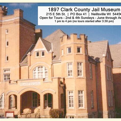 1897 Clark County Jail Museum (Neillsville): All You Need to Know