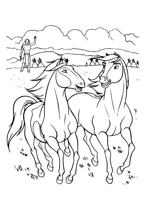 Spirit Riding Free Coloring Pages. 40 New Images Free Printable