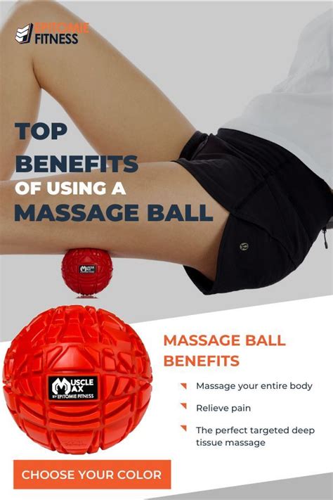 Top Benefits of Using A Massage Ball | Massage ball, Massage ball exercises, Post workout recovery