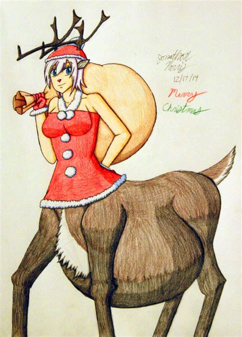 Animal Soul: Pregnant Reindeer Centaur by JAM4077 on DeviantArt