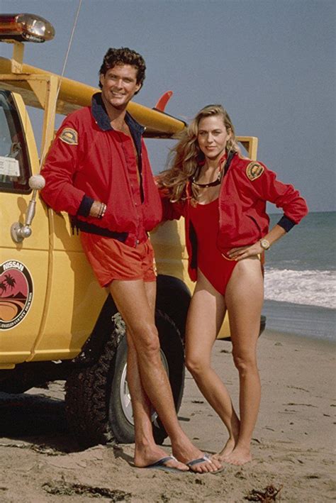 David Hasselhoff and Shawn Weatherly in Baywatch (1989) | Baywatch fancy dress, Baywatch ...