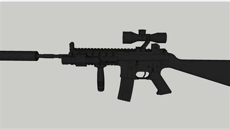 M4A5 .223 Assault Rifle | 3D Warehouse