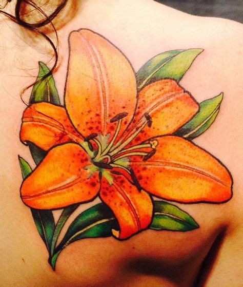 42 Trendy tattoo shoulder lily flower drawings