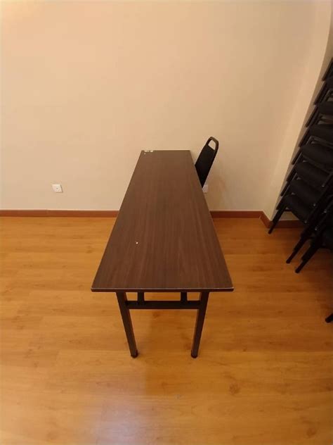 Heavy Duty Folding Banquet Table 5ft x 1.5ft, Furniture & Home Living, Furniture, Tables & Sets ...