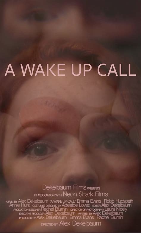 A Wake Up Call (2019) - Posters — The Movie Database (TMDB)