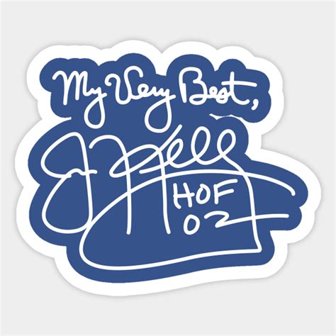 Jim Kelly Buffalo Bills Autograph - Buffalo Bills - Sticker | TeePublic