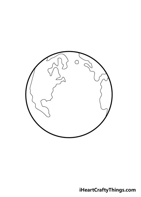 Pictures of the Earth How to Draw the Earth Easy - Howe Haustrand