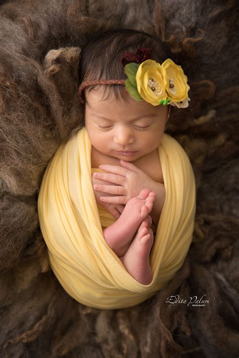 11 days newborn baby girl photo shoot | Edita photography