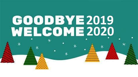 Goodbye 2019 Welcome 2020 New Year Images | New year's eve wishes ...