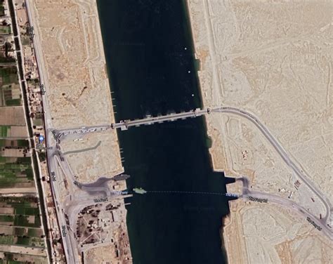 [Answered] What is this "bridge" over the Suez Canal? - Quick Travel Advise