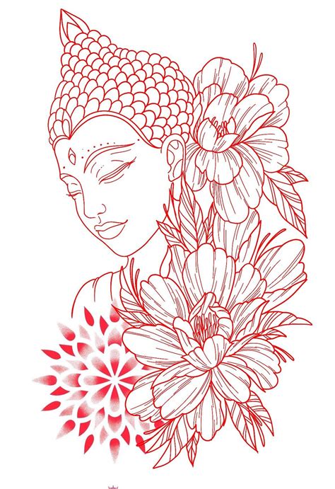 Pin on Рисунки Картины | Buddha tattoo design, Buddha art drawing ...