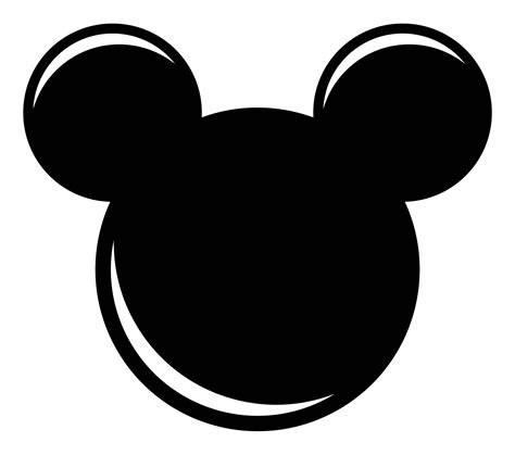 Mickey Head Template - 10 Free PDF Printables | Printablee