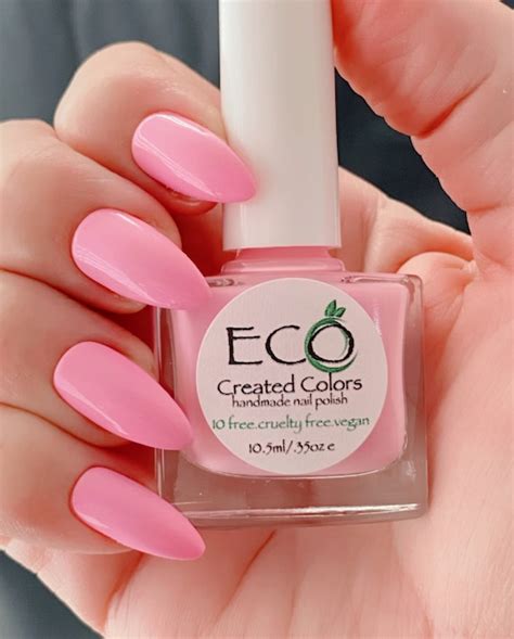 A Shade of Pink Pink Nail Polish Light Pink Polish - Etsy