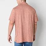 Stylus Big and Tall Mens Regular Fit Short Sleeve Polo Shirt, Color: Bronze Wave - JCPenney