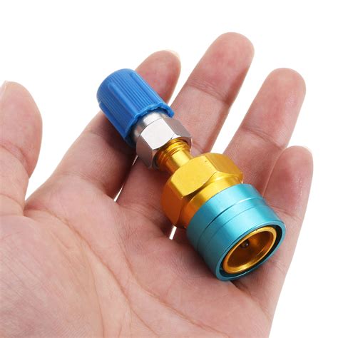 R1234YF to R134A Hose Adapter Low Side Coupler Quick Fitting Connector ...