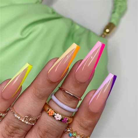 Acrylic Nails Coffin Pink, Pretty Acrylic Nails, Coffin Nails, Dope Nail Designs, Acrylic Nail ...