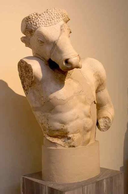 Minotaur - Ancient History Encyclopedia |Greek Mythology | Bull-Headed Man of Greek Mythology ...