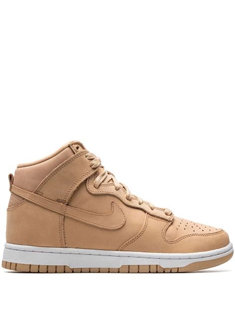 Nike Dunk High Premium Sneakers In Beige | ModeSens