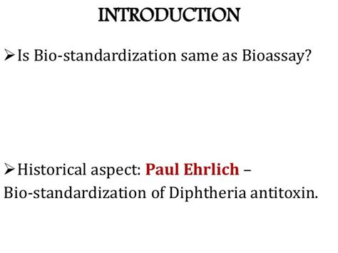 Principles & types of bioassay