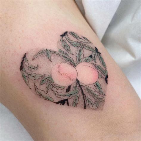 11+ Small Peach Tattoo Ideas That Will Blow Your Mind!