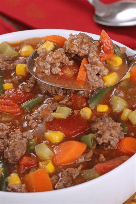 Vegetable Beef Soup Pioneer Woman Crock Pot Recipes, Easy Soup Recipes, Stew Recipes, Slow ...