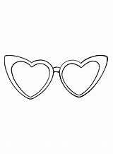 30  Sunglasses Coloring Pages Free Printable PDF JPG PNG & Online sketch template