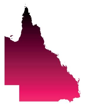 Map Of Queensland Queensland State Line Vector, Queensland, State, Line ...