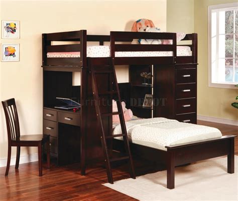 Bunk Beds with Desks – HomesFeed