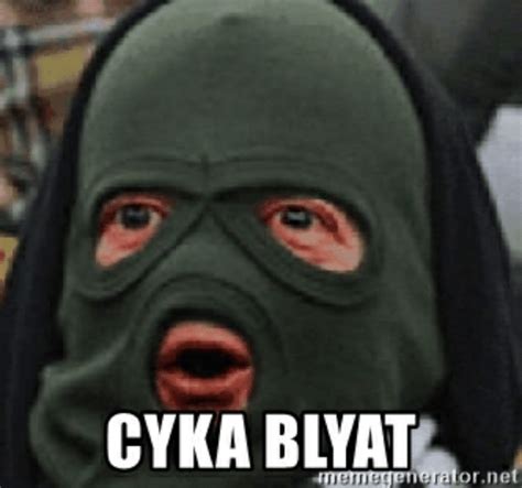 Cyka blyat Blank Template - Imgflip