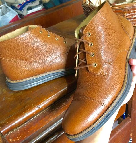 Cole haan Original Grand Chukka II Woodbury boots, Men's Fashion, Footwear, Dress Shoes on Carousell